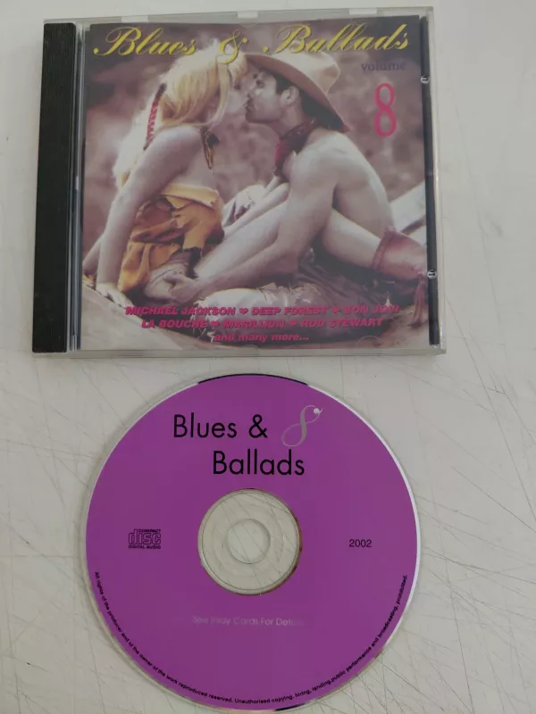 Blues & Ballads Volume 8 - 1995 Avrupa Basım CD Albüm-2.el