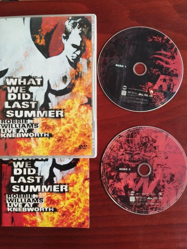 Robbie Williams –  What We Did Last Summer -  2xDVD -2.EL
