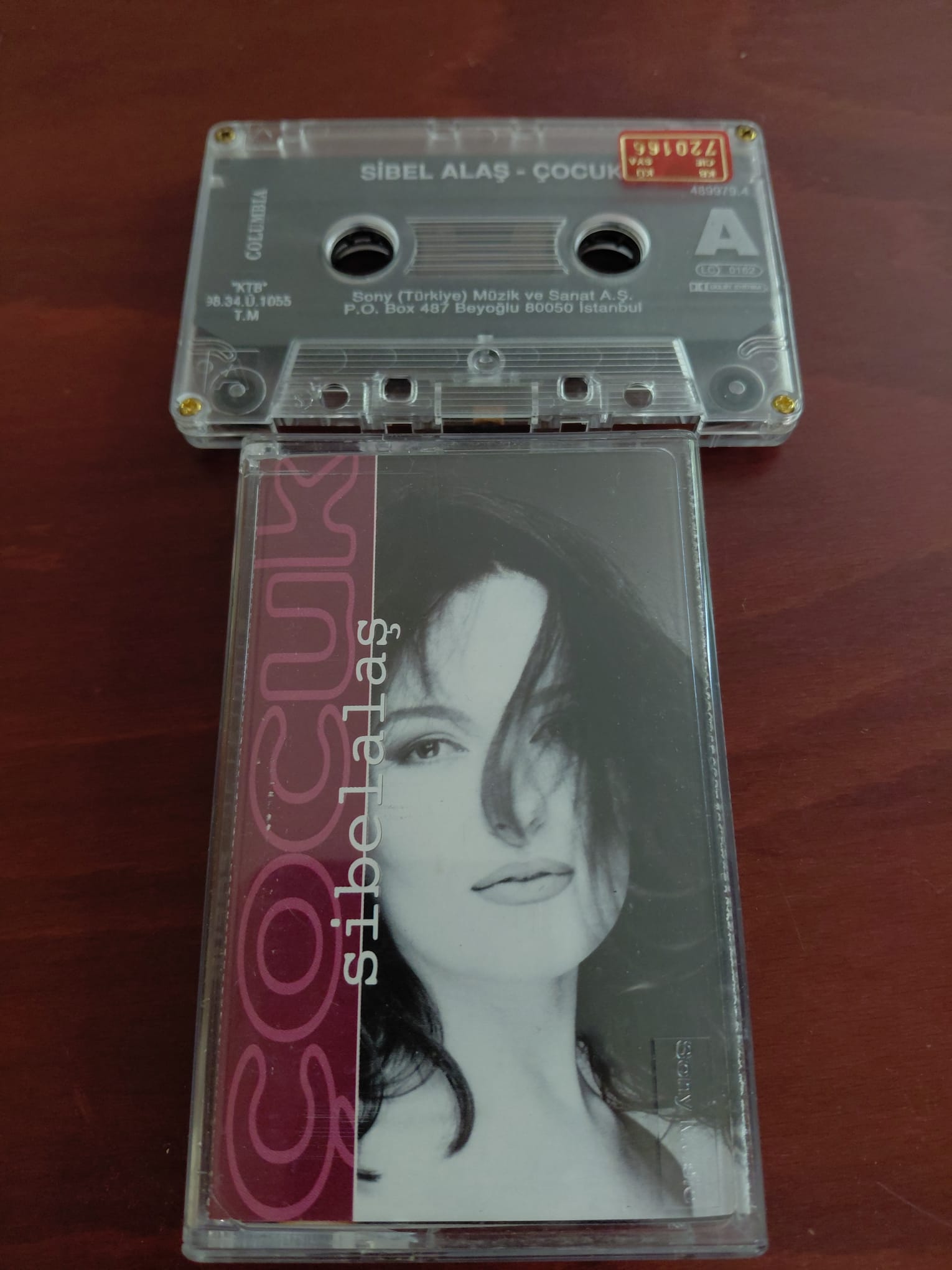 Sibel  Alaş –  Çocuk  - 1998  Türkiye Basım Kaset Albüm-2.el