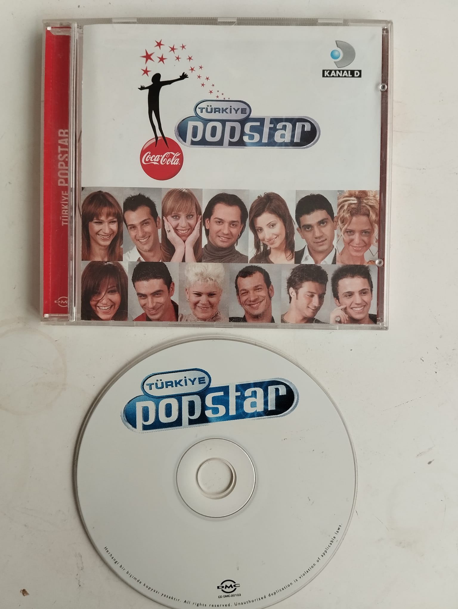 Türkiye Popstar ( Bayhan/Firdevs..) - 2003 Türkiye Basım - 2. El CD Albüm
