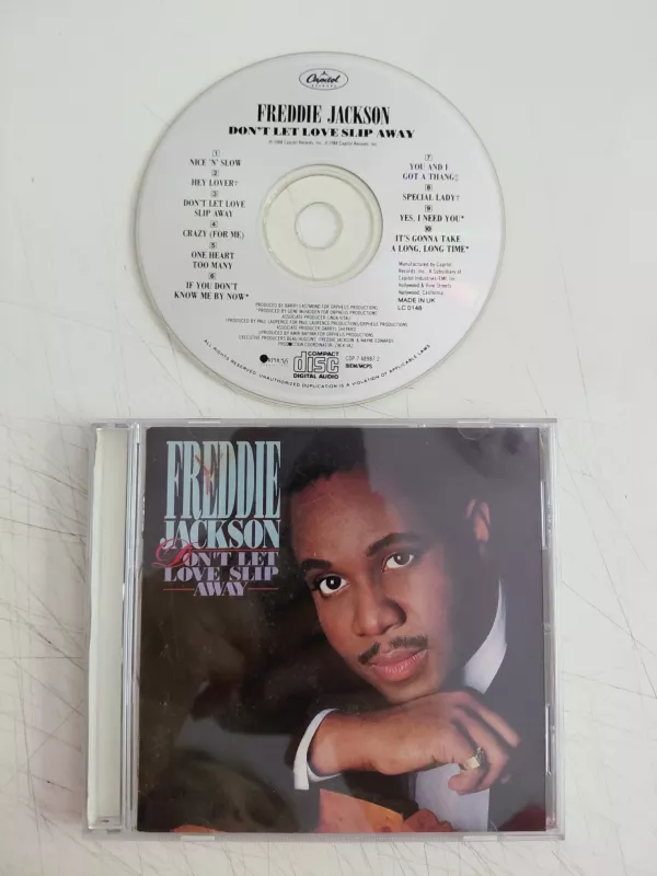 Freddie Jackson – Do Me Again - 1990  İngiltere Basım CD Albüm-2.el