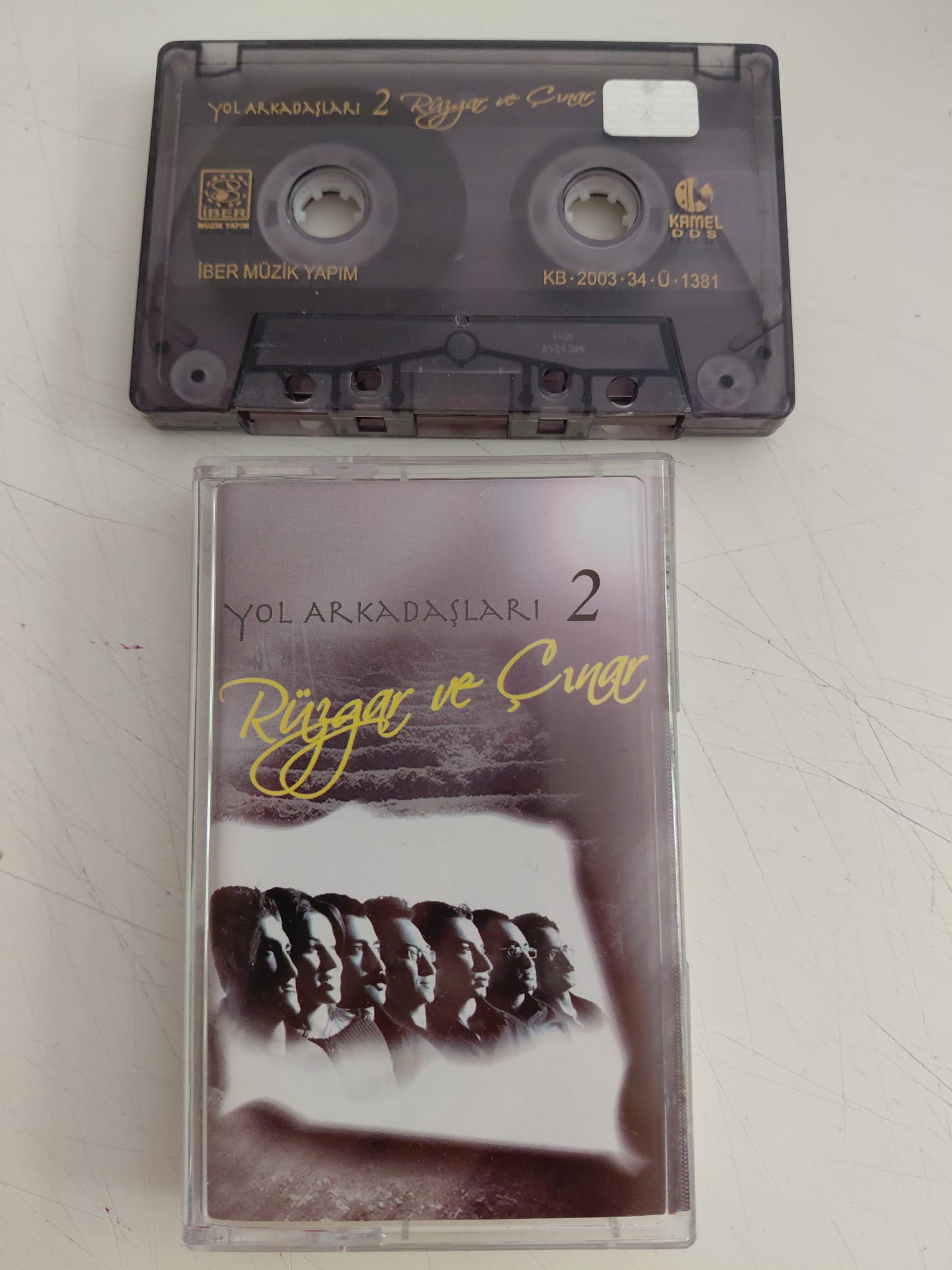 Yol Arkadaşları 2 – Rüzgar ve Çınar - 2003 Türkiye Basım Kaset-2.EL