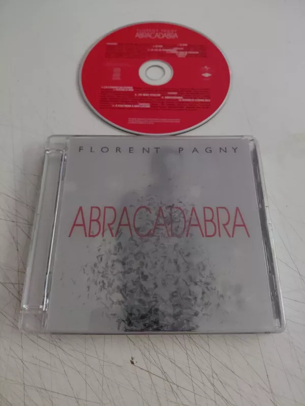 Florent Pagny – Abracadabra - 2006 Avrupa Basım CD Albüm-2.el