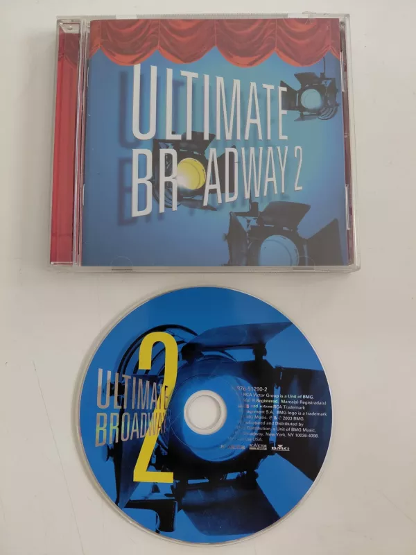 Ultimate Broadway 2  - 2003  USA  Basım - CD Albüm-2.el