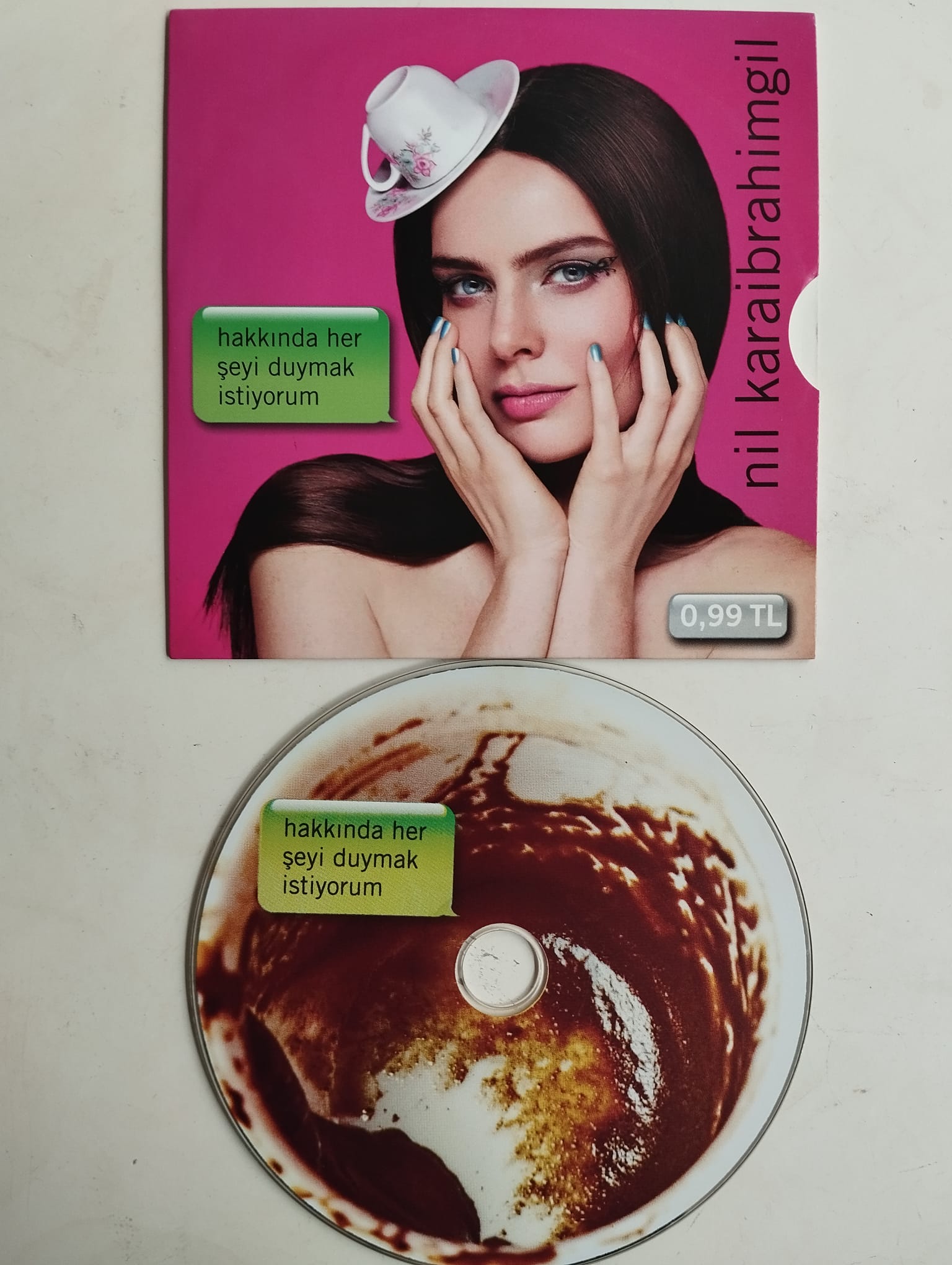 Nil Karaibrahimgil – Hakkında Her Şeyi Duymak İstiyorum - Türkiye Basım 2. El CD, Maxi-Single
