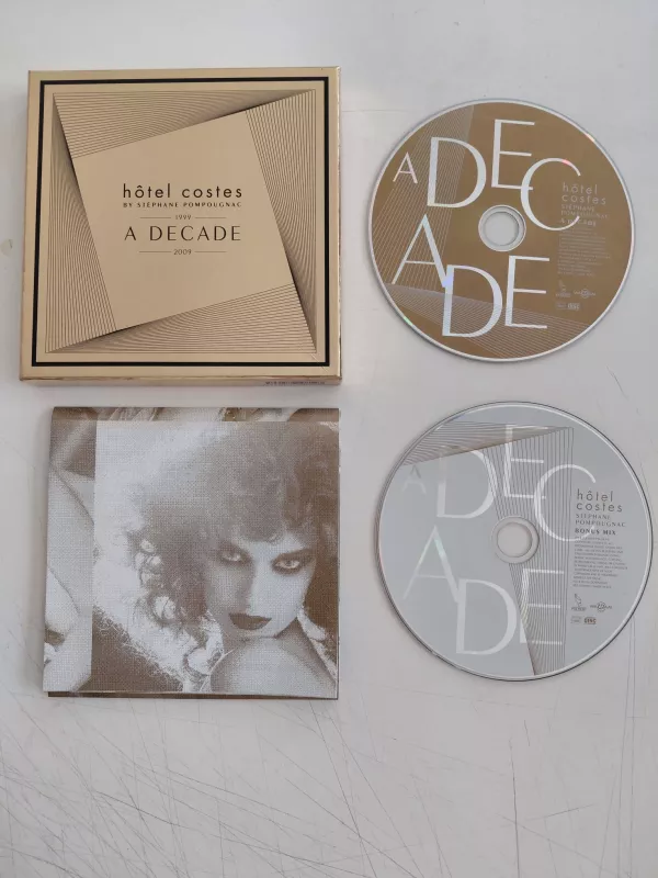 Stéphane Pompougnac ‎– Hôtel Costes - 1999 - 2009 - A Decade  - 2xCD Albüm -2.el