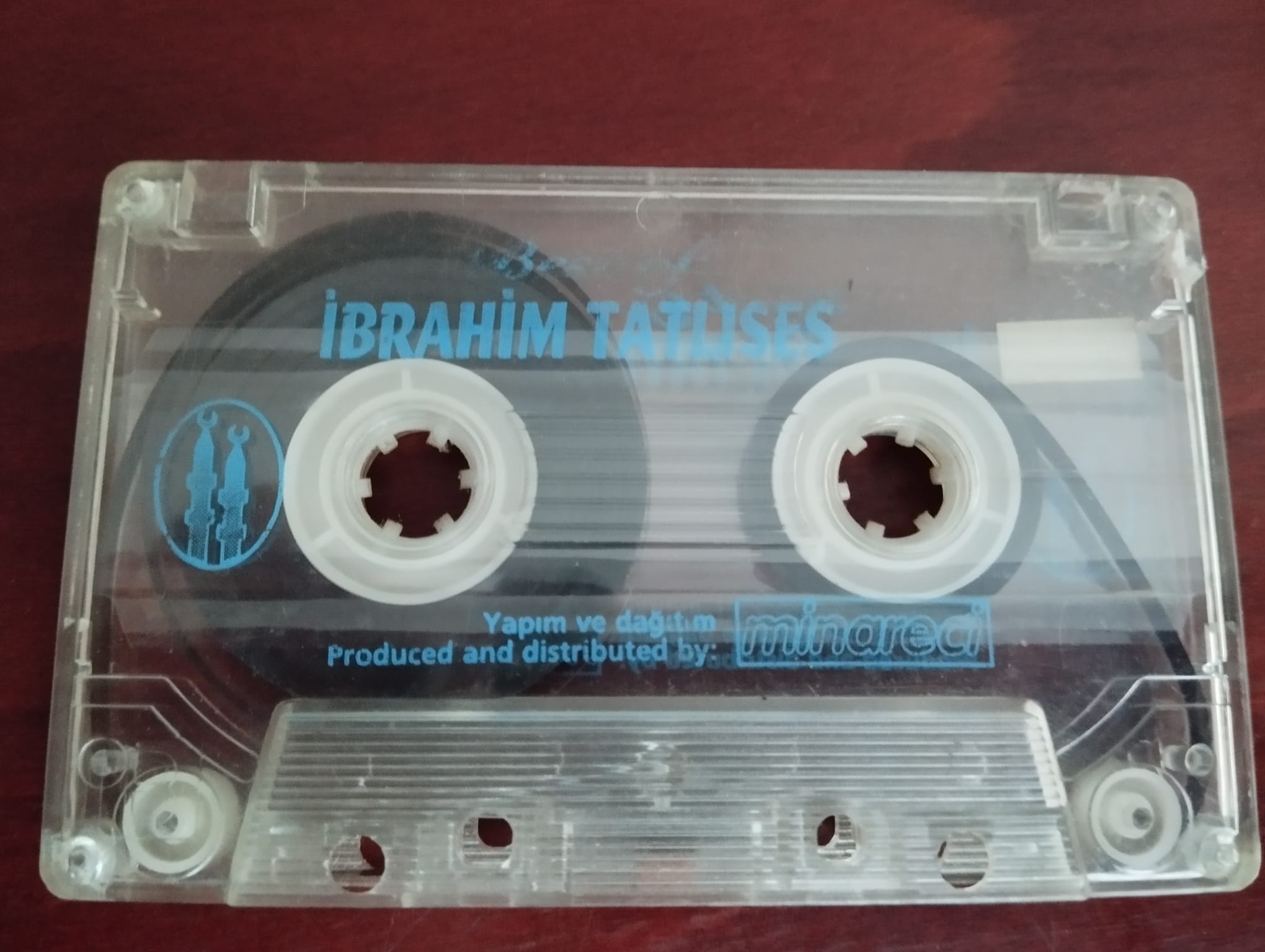 İbrahim Tatlıses -  Anılarım 2 - 1991  Almanya Basım Kaset / Mİnareci (Şiirli) - Kapaksız-2.el