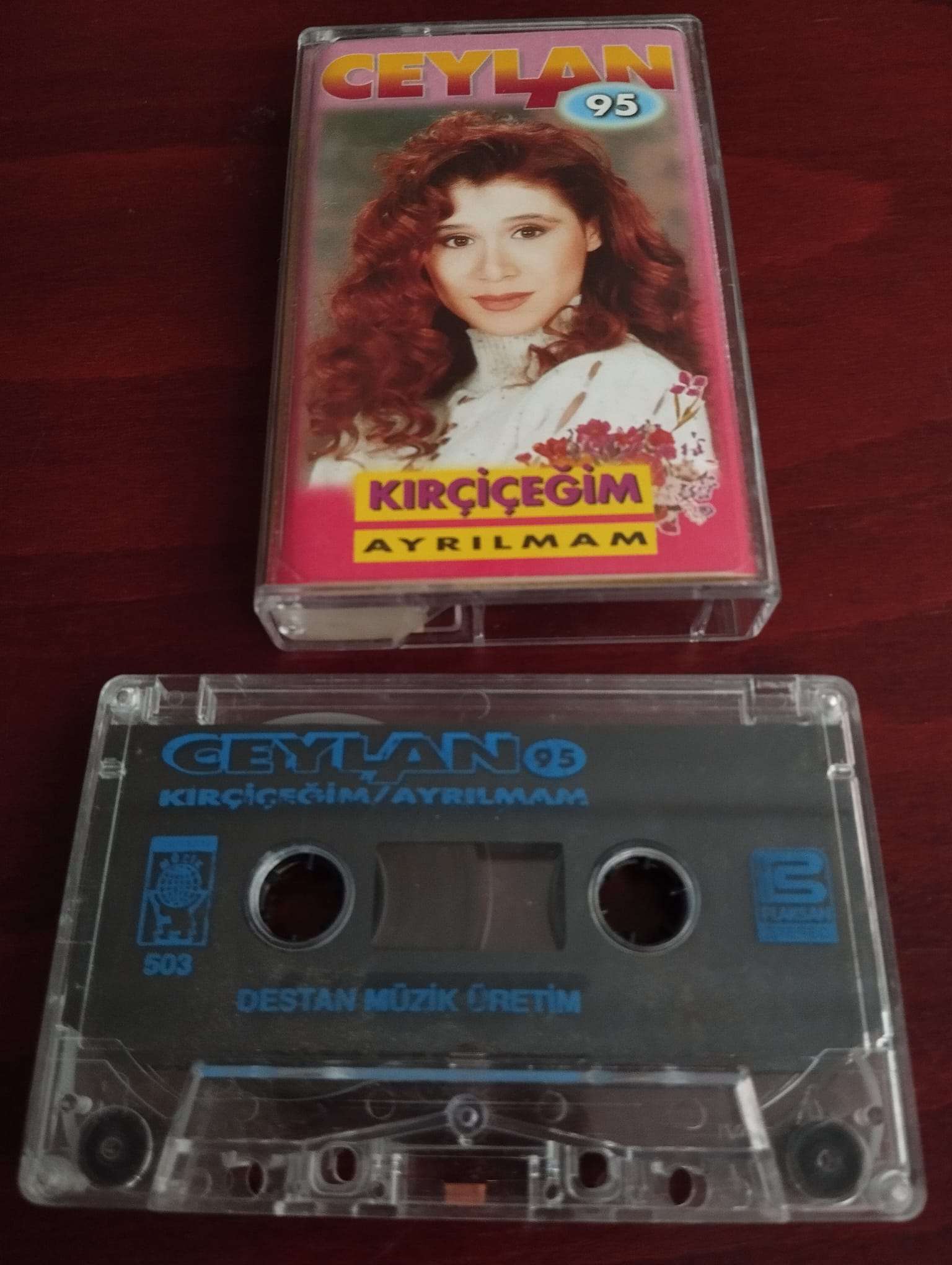 CEYLAN –  Kırçiçeğim /Ayrılmam -  Almanya Basım  Kaset / Destan Müzik-2.EL