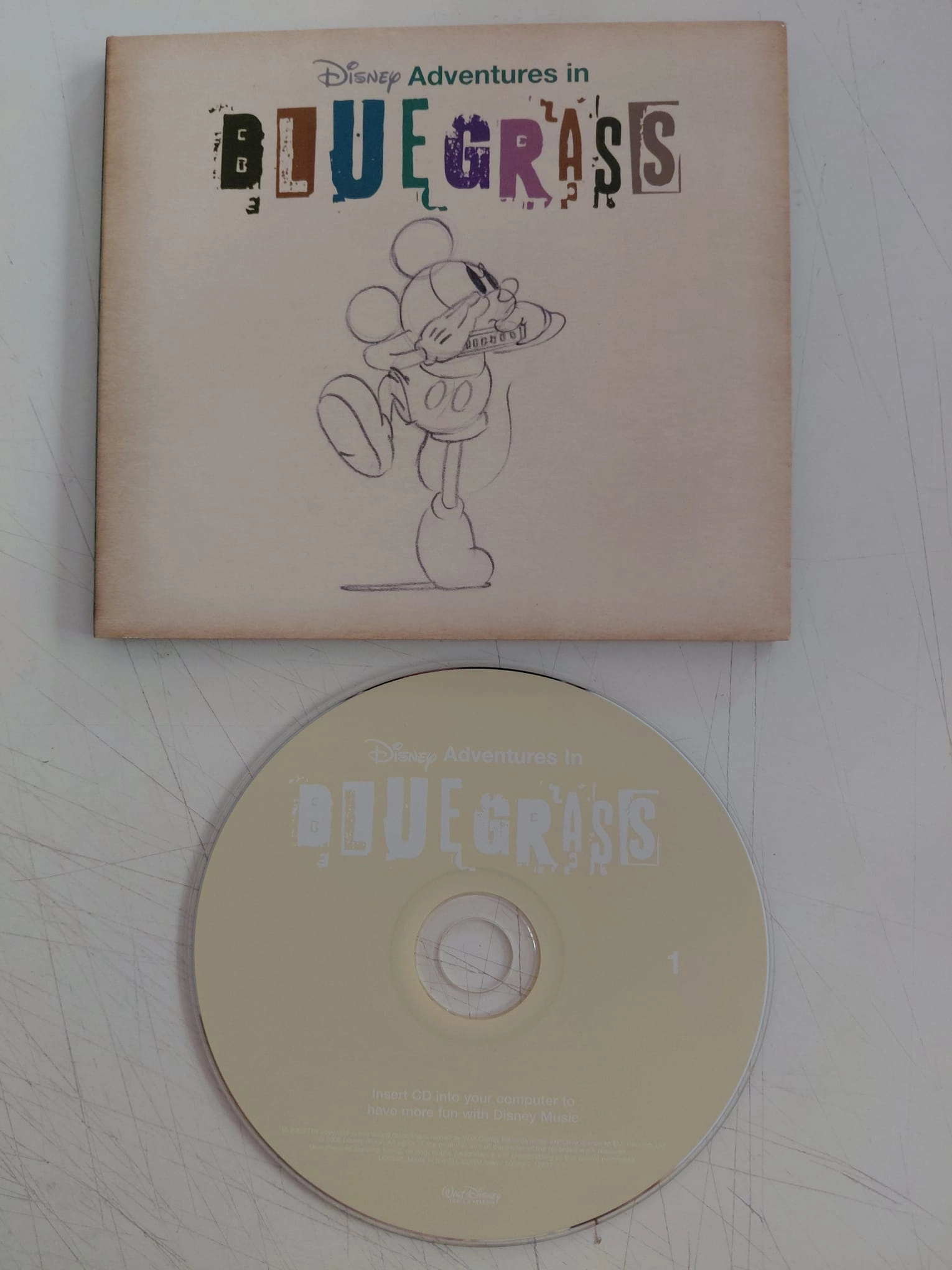 Disney Adventures In Bluegrass - 2008 İngiltere Basım CD Albüm-2.el
