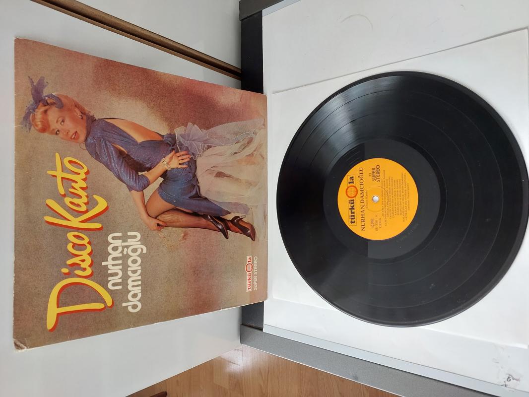 Nurhan Damcıoğlu - Disco Kanto - 1980 Türkiye Basım LP 33 lük Plak