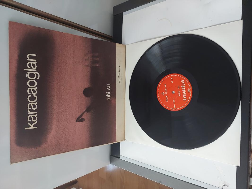 Ruhi Su ‎– Karacaoğlan - 1973 Türkiye Basım Albüm - 33 lük LP Plak