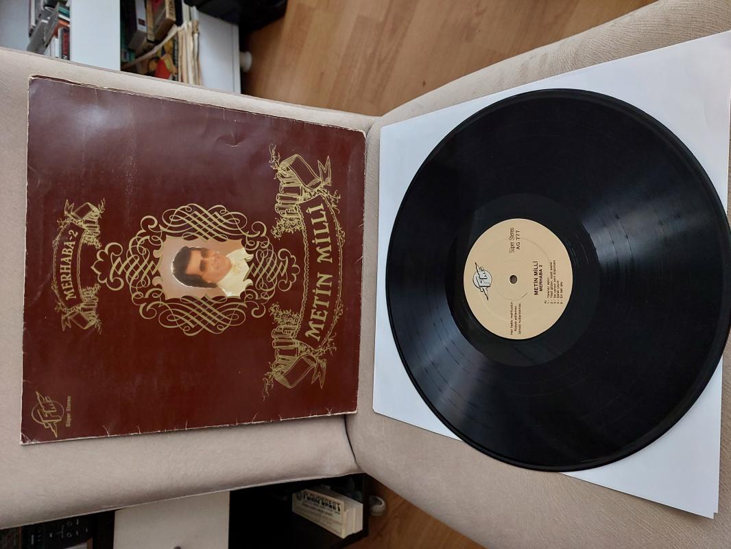 Metin Milli – Merhaba 2 - 1984 Türkiye Basım - LP Plak Albüm