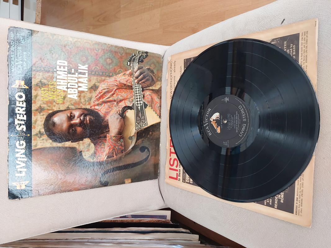 Ahmed Abdul-Malik – East Meets West: Musique Of Ahmed Abdul-Malik - 1960 USA Basım LP - 33 Lük Plak