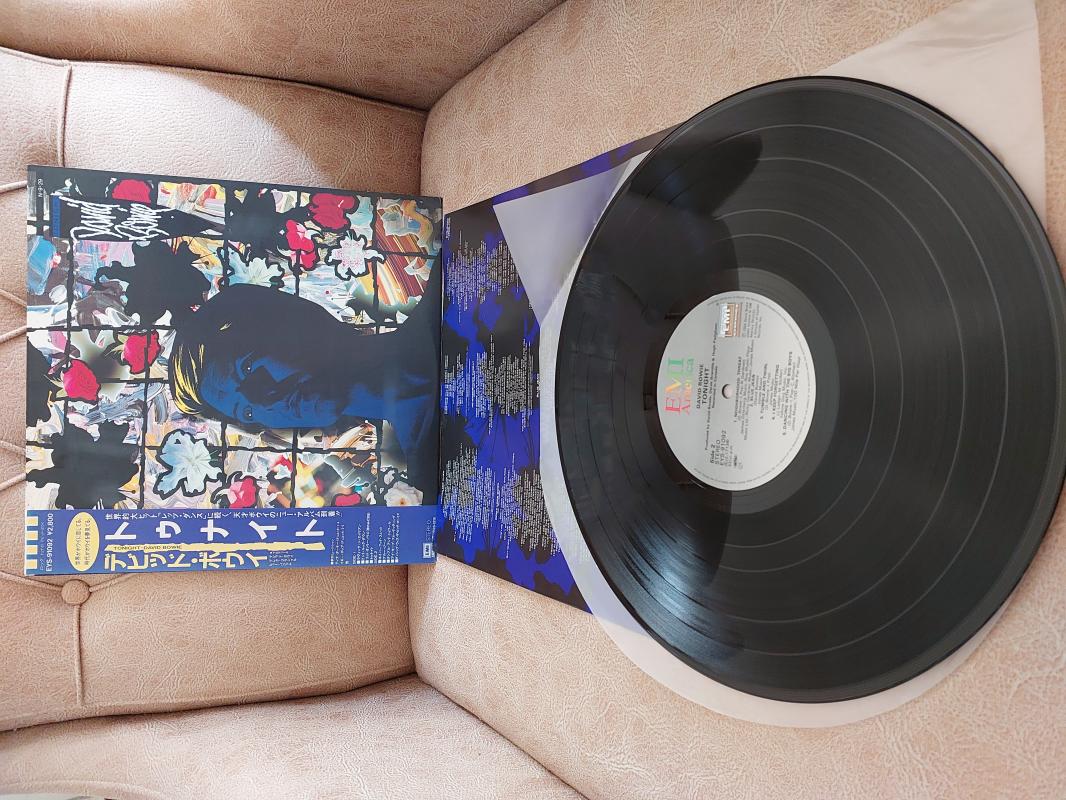 David Bowie – Tonight - 1984 Japonya Basım 33 Lük Plak LP Albüm