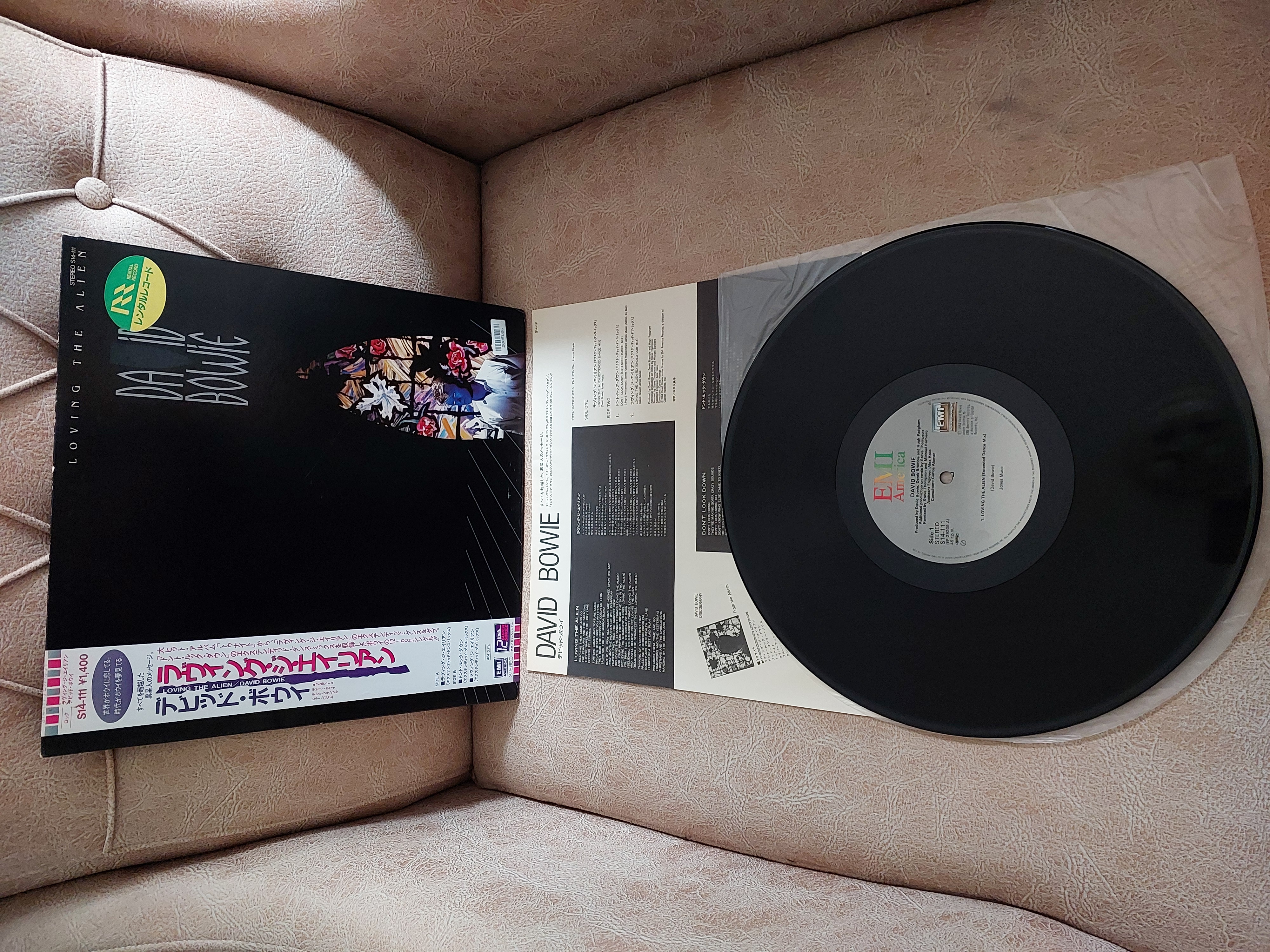 David Bowie – Loving The Alien - 1985 Japonya Basım 45 Rpm Maxi Plak
