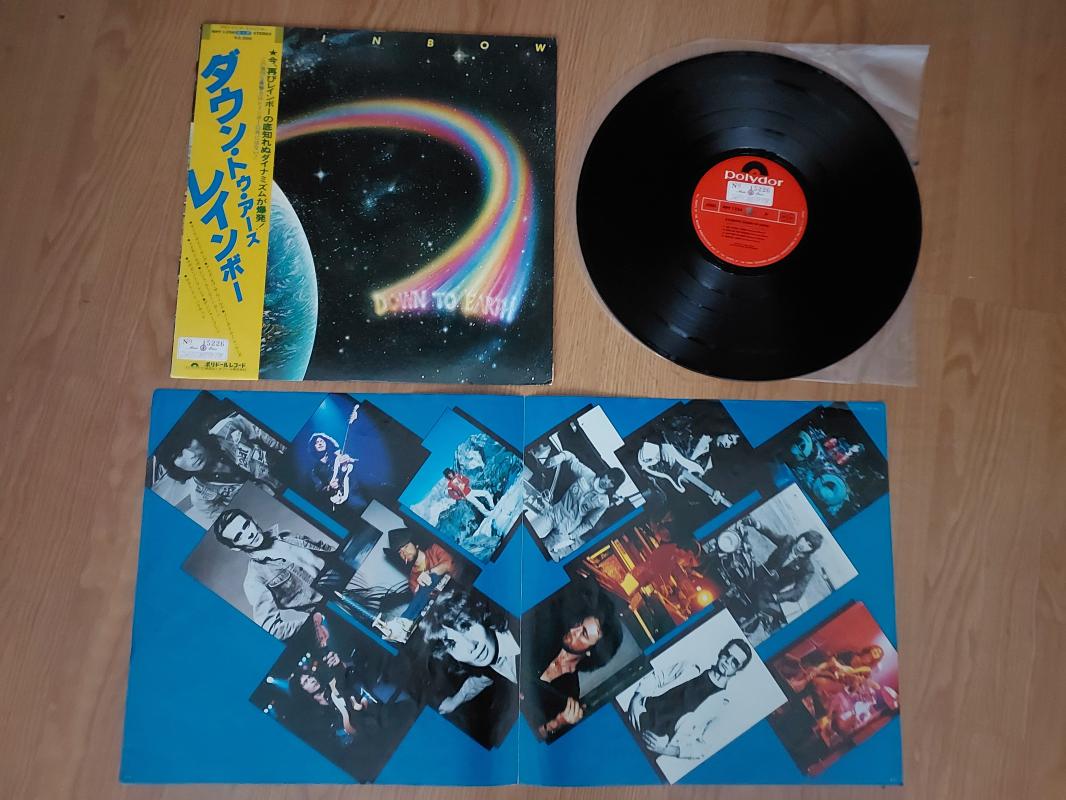 Rainbow – Down To Earth - 1979 Japonya Basım 33 Lük Plak LP Albüm-Obili