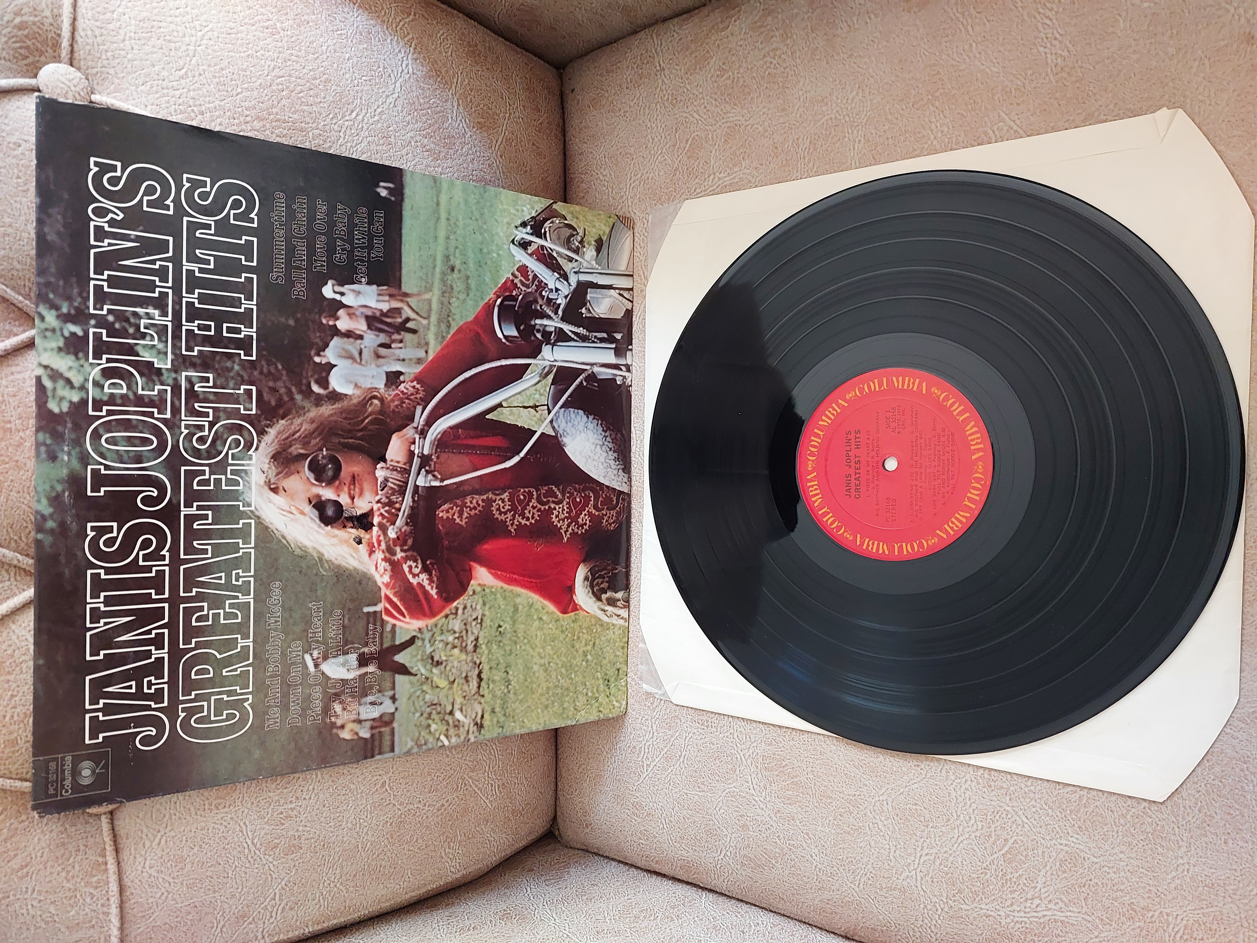 Janis Joplin – Janis Joplin’s Greatest Hits - 1973 USA Basım 33 Lük Plak LP Albüm