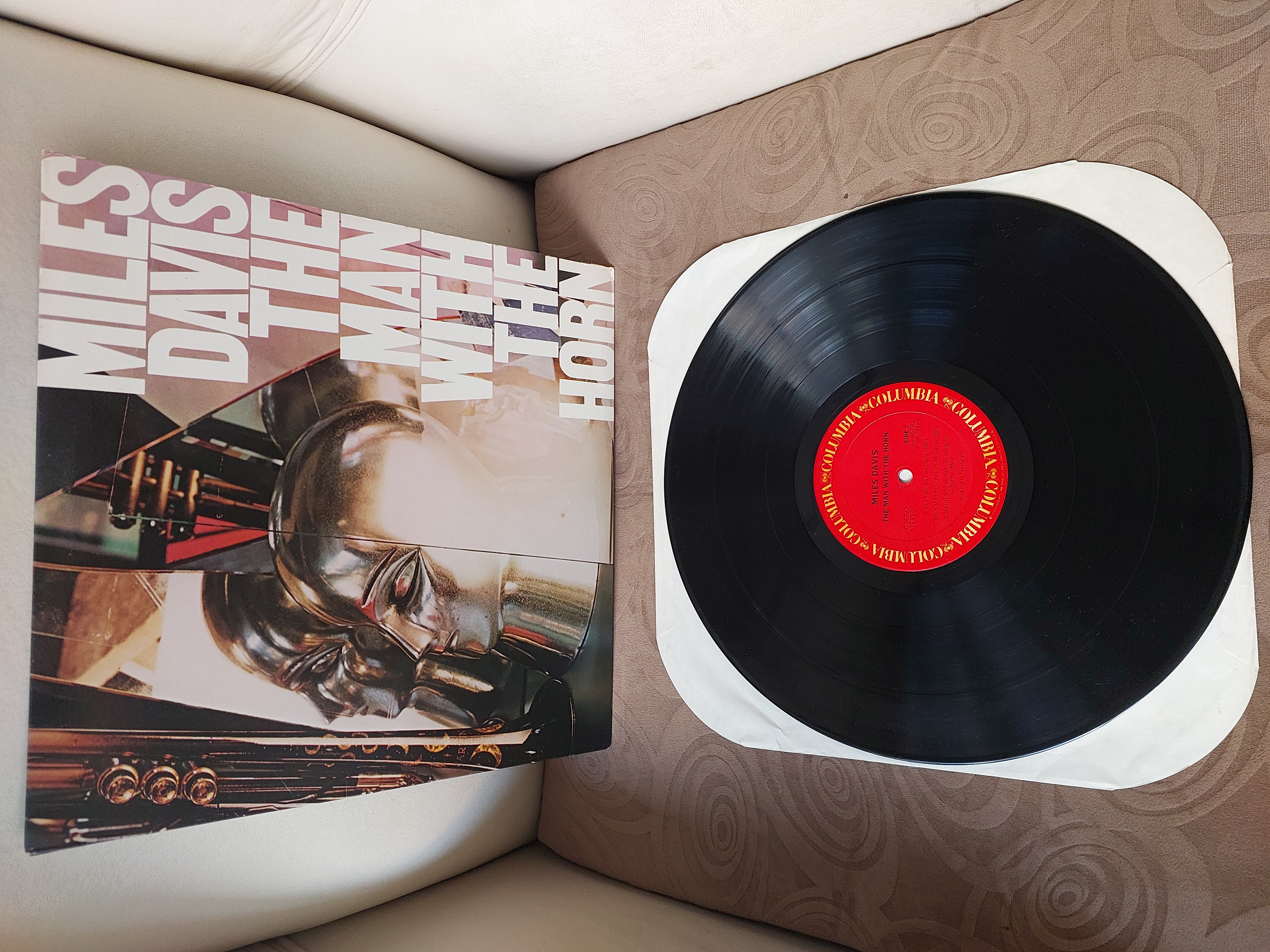 Miles Davis – The Man With The Horn -1981 USA Basım Albüm -33 lük LP Plak
