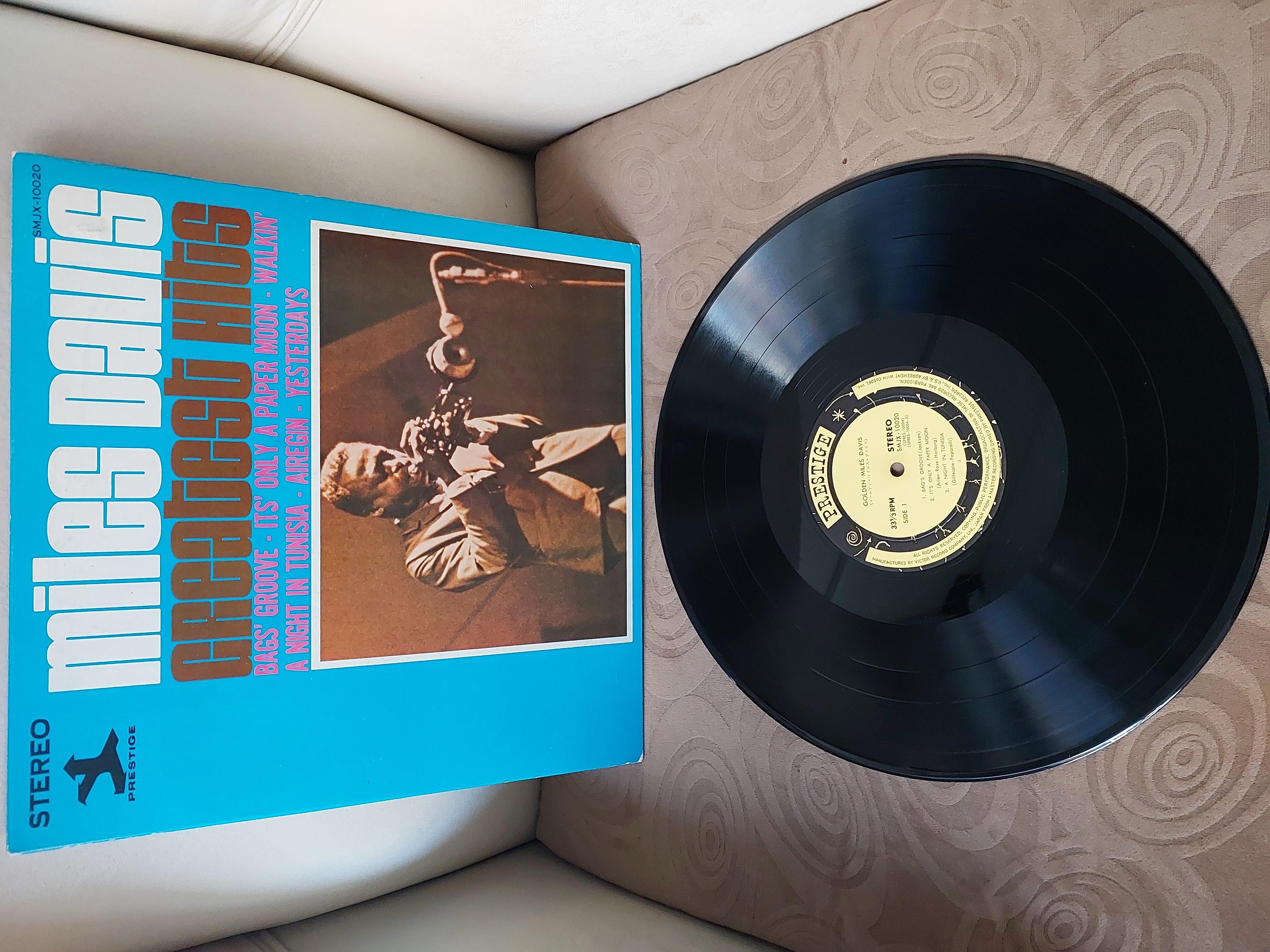 Miles Davis – Greatest Hits -1967 Japonya Basım Albüm -33 lük LP Plak Obisiz
