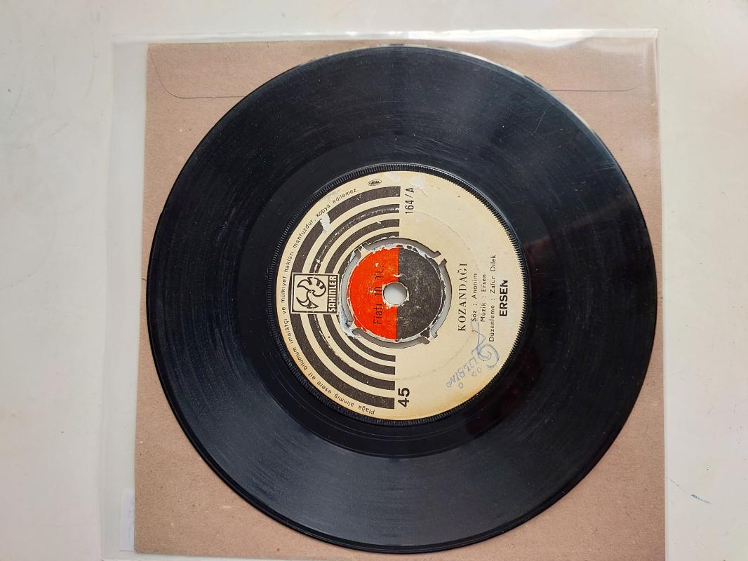 Ersen – Kozan Dağı / Kara Yazı - 1972 Türkiye Basım 45 Lik Plak