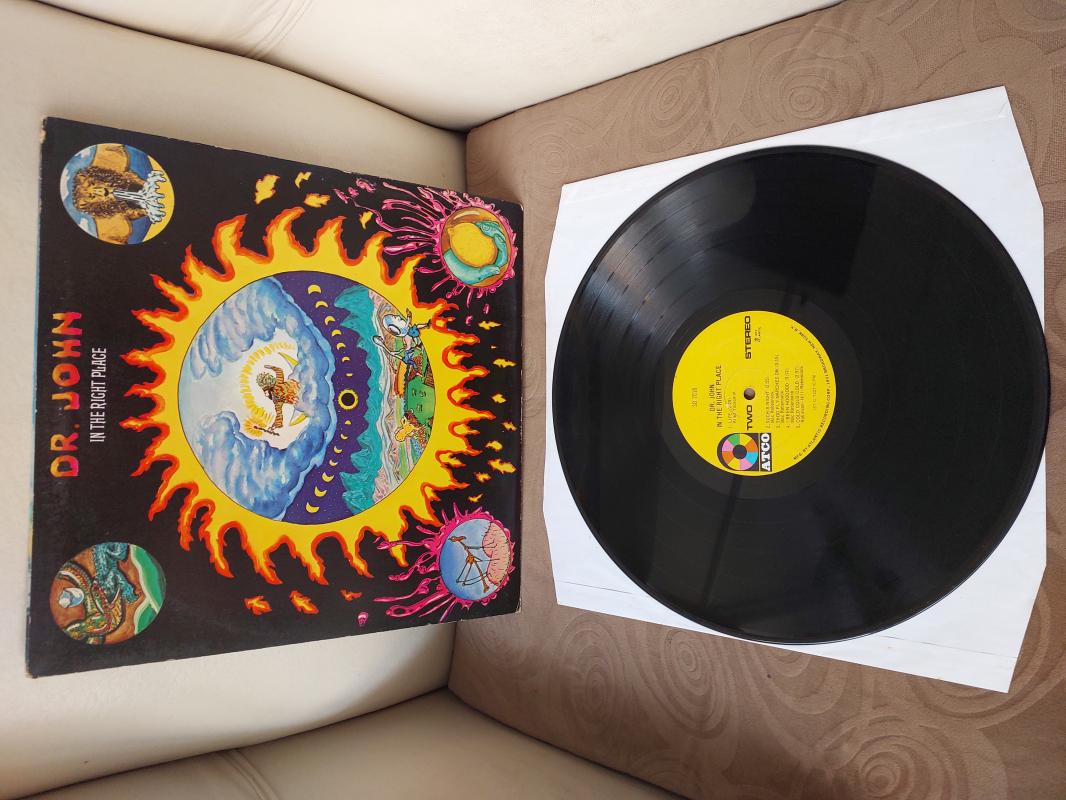 Dr. John – In The Right Place - 1973 USA Basım Albüm - LP Plak