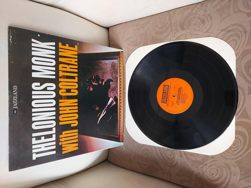 Thelonious Monk With John Coltrane - 1982 USA Basım Albüm - LP Plak