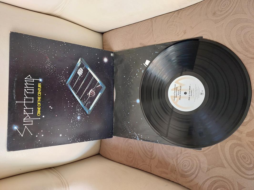 Supertramp – Crime Of The Century - 1974 USA Basım Albüm - LP Plak