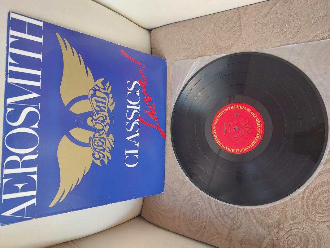 AEROSMITH - Classics Live - 1986 USA Basım Albüm - 33 lük LP Plak