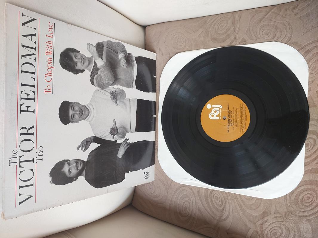 The Victor Feldman Trio – To Chopin With Love - 1984 USA Basım Albüm - 33 lük LP Plak