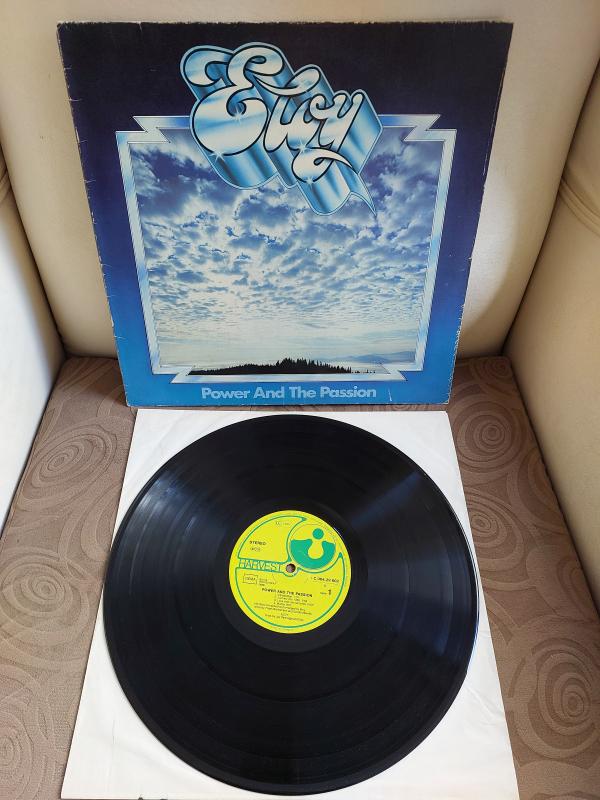 Eloy – Power And The Passion - 1977 Almanya Basım 33 Lük LP Albüm Plak