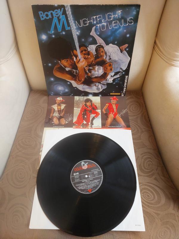 Boney M. – Nightflight To Venus - 1978 Almanya Basım 33 Lük LP Albüm Plak