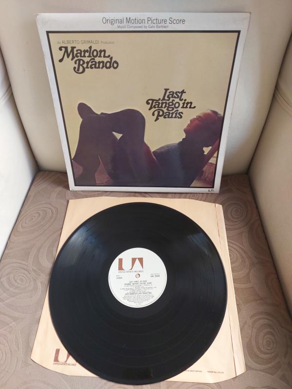 Gato Barbieri – Last Tango In Paris - 1973 İngiltere Basım Soundtrack Albüm 33 lük Plak LP
