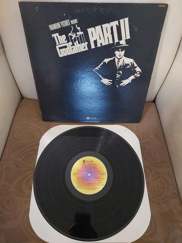 The Godfather Part II - Baba 2 Filmi Soundtrack - 1974 USA Basım LP Albüm Plak