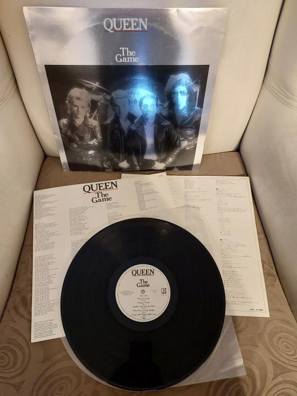 Queen – The Game - 1980 Japonya Basım - 33 lük LP Plak Albüm 