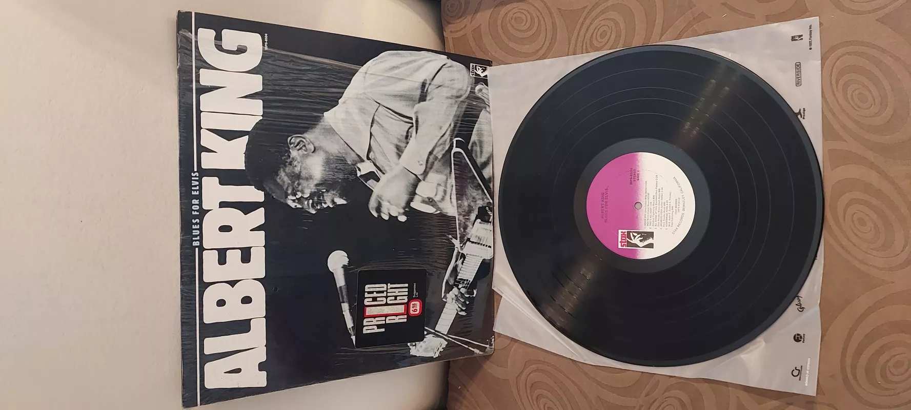 Albert King – Blues For Elvis - 1980 USA Basım LP Plak Albüm