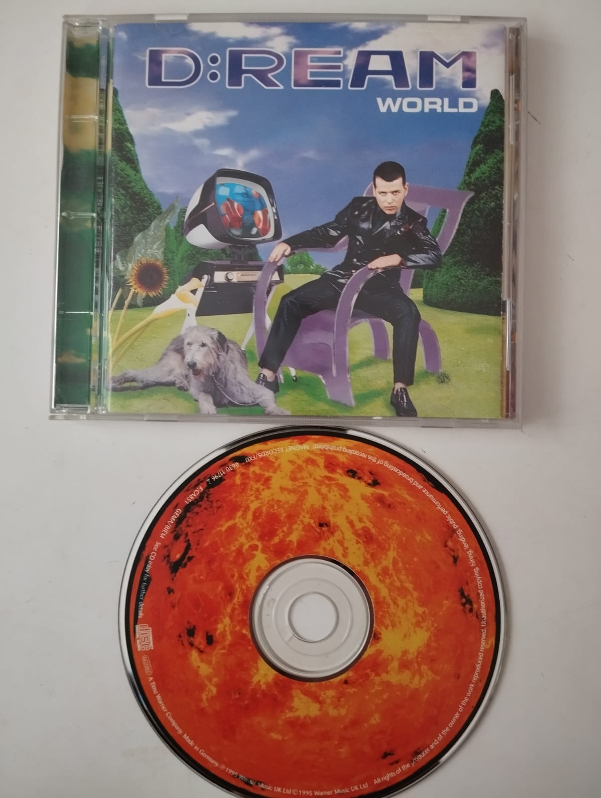 D:Ream – World - 1995 Avrupa Basım - 2. El CD Albüm , Promo