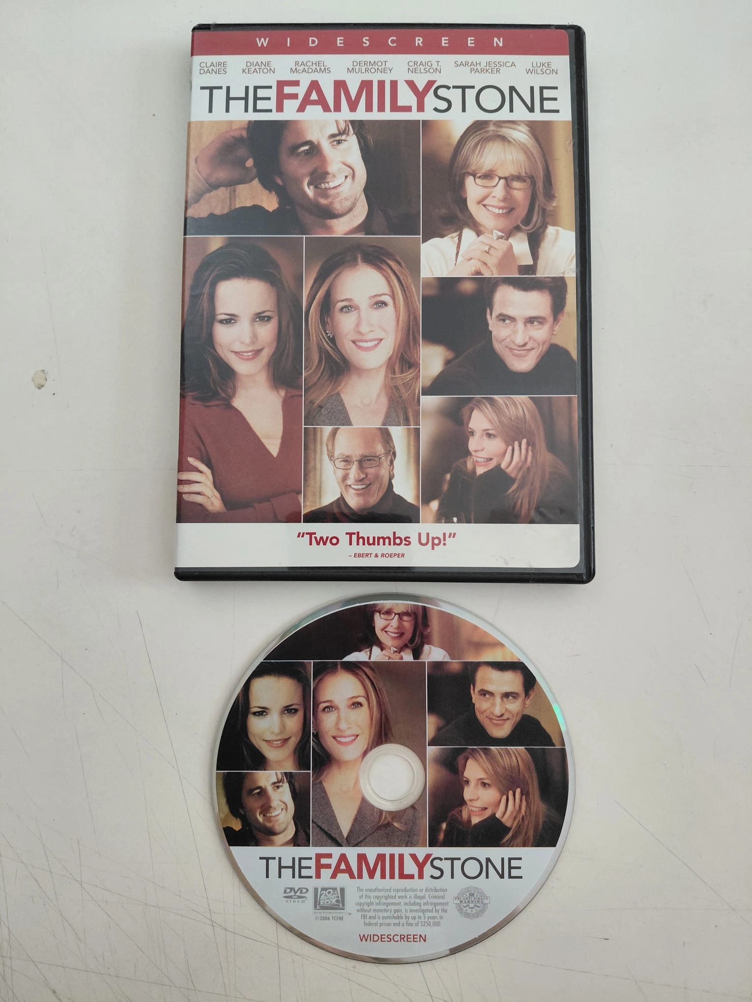 Aile Bağları (The Family Stone)  - DVD Film ( 1.Bölge - Türkçe altyazı yoktur)-2.el