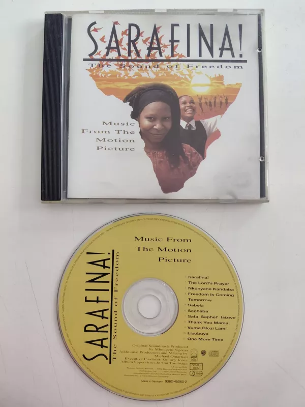 Mbongeni Ngema – Sarafina (Soundtrack ) – 1992  Avrupa  Basım - CD Albüm-2.el