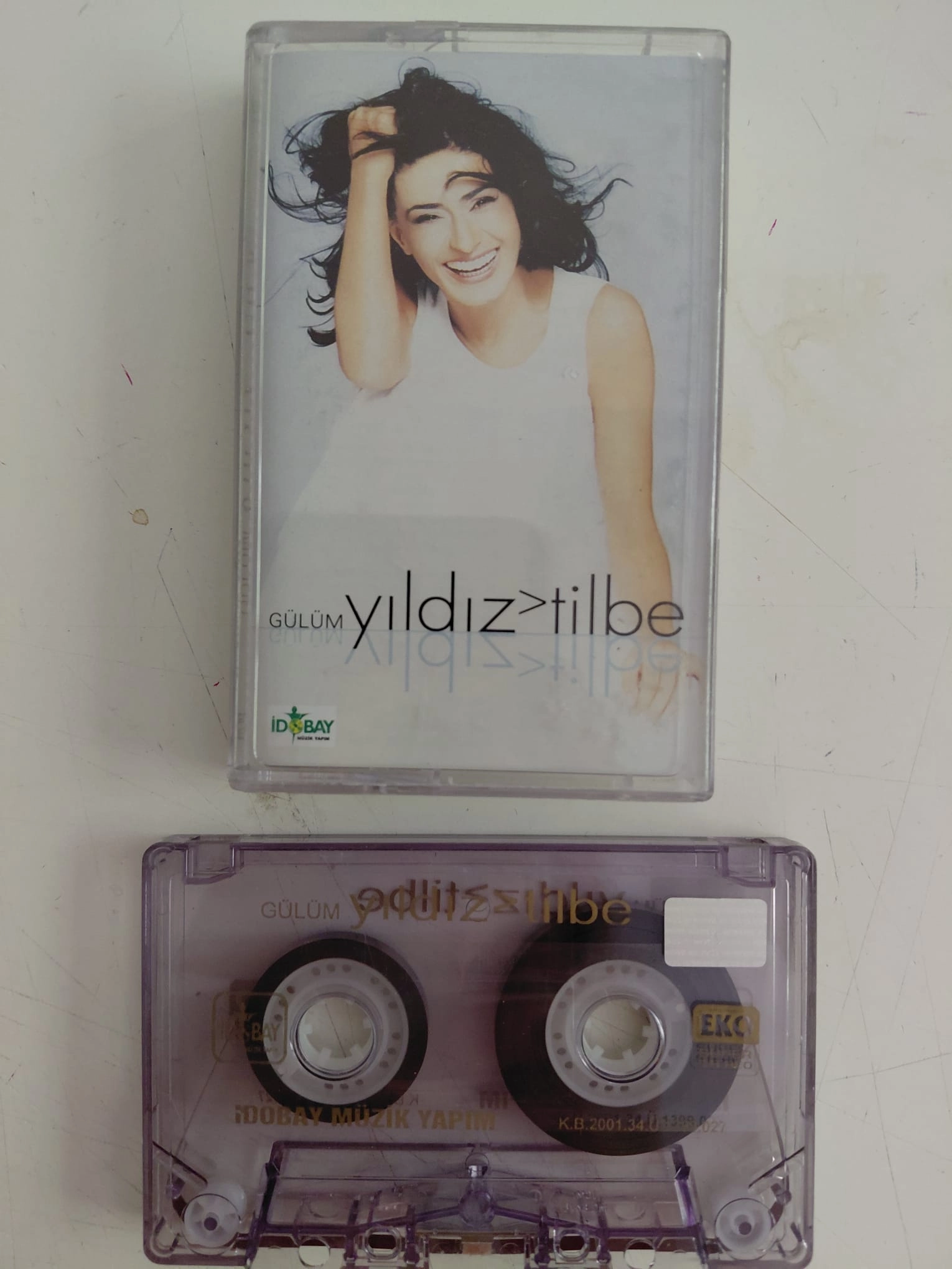 YILDIZ TİLBE - Gülüm - 2001 Türkiye Basım  Kaset Albüm-2.el