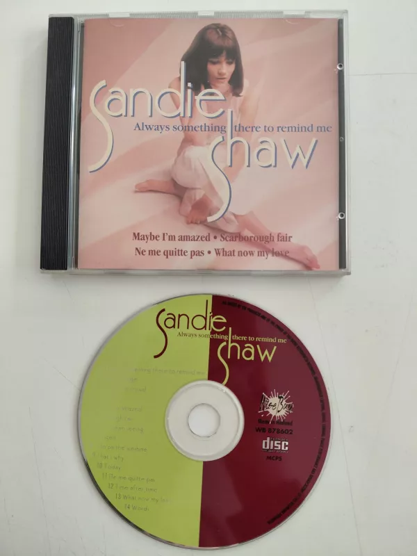 Sandie Shaw  – Always Something There To Remind Me – 1997 Avrupa Basım - CD Albüm-2.el