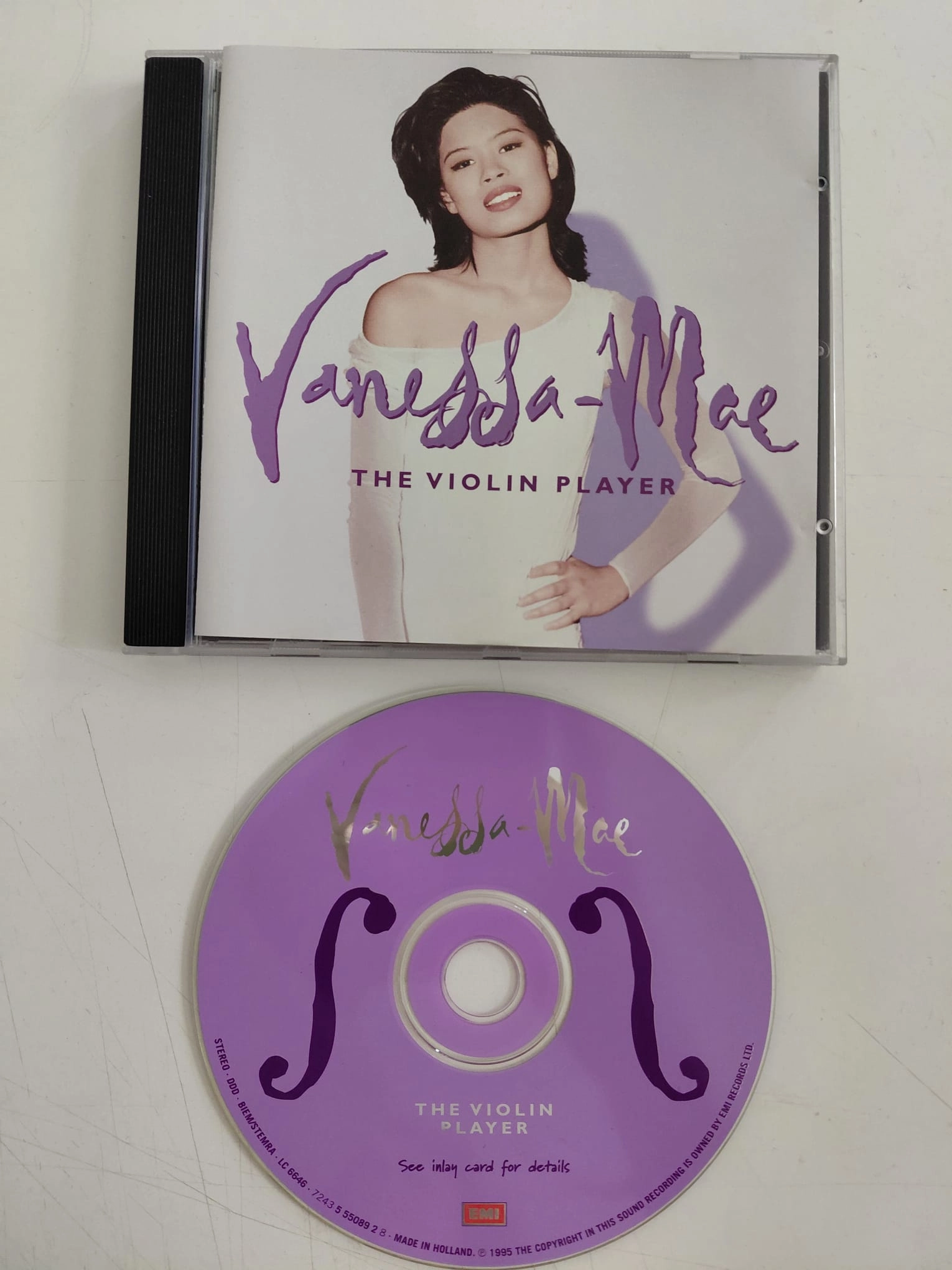 Vanessa-Mae  –  The Violin Player - 1995 Avrupa  Basım - CD Albüm-2.el