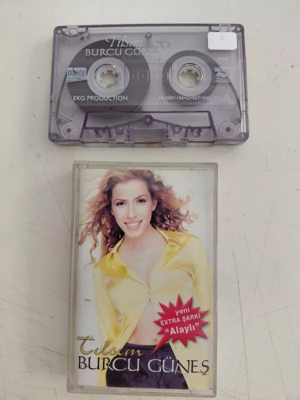Burcu Güneş - Tılsım - 2001 Türkiye Basım Kaset-2.el