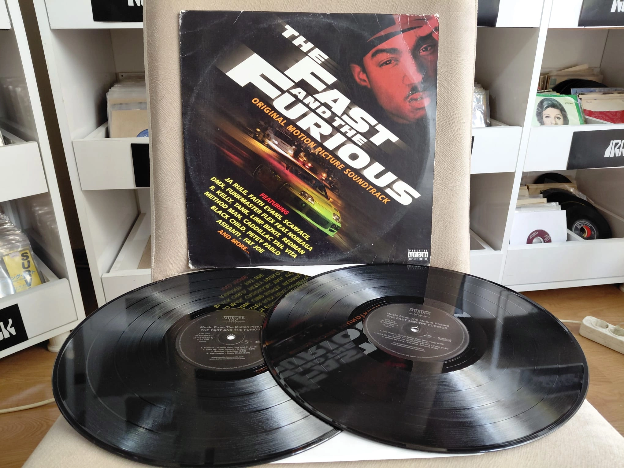 The Fast And The Furious ( (Soundtrack) - 2015 USA Basım Albüm 2xLP Plak-2.El