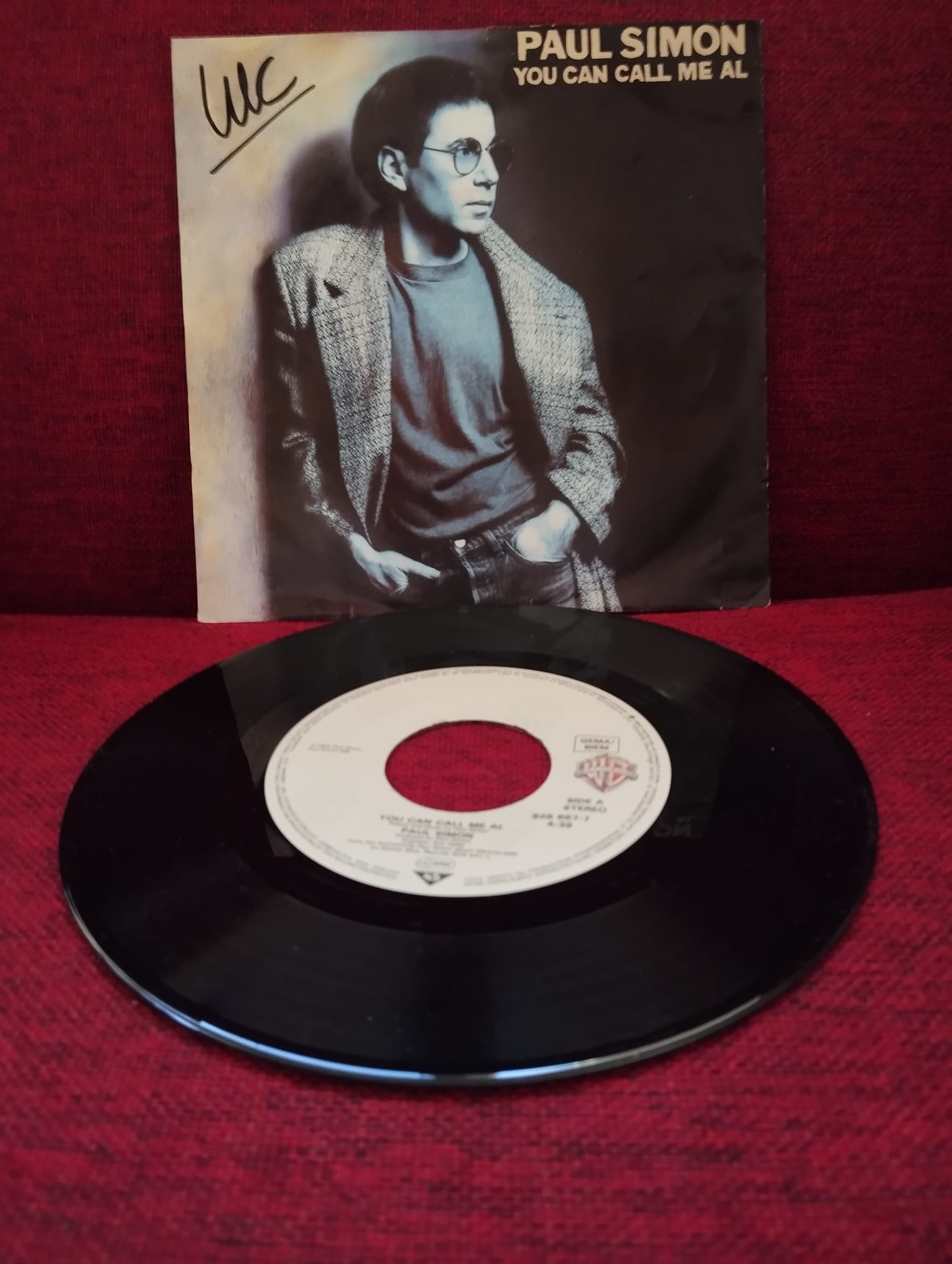Paul Simon – You Can Call Me Al  - 1986 Almanya  Basım 45 LİK PLAK-2.el