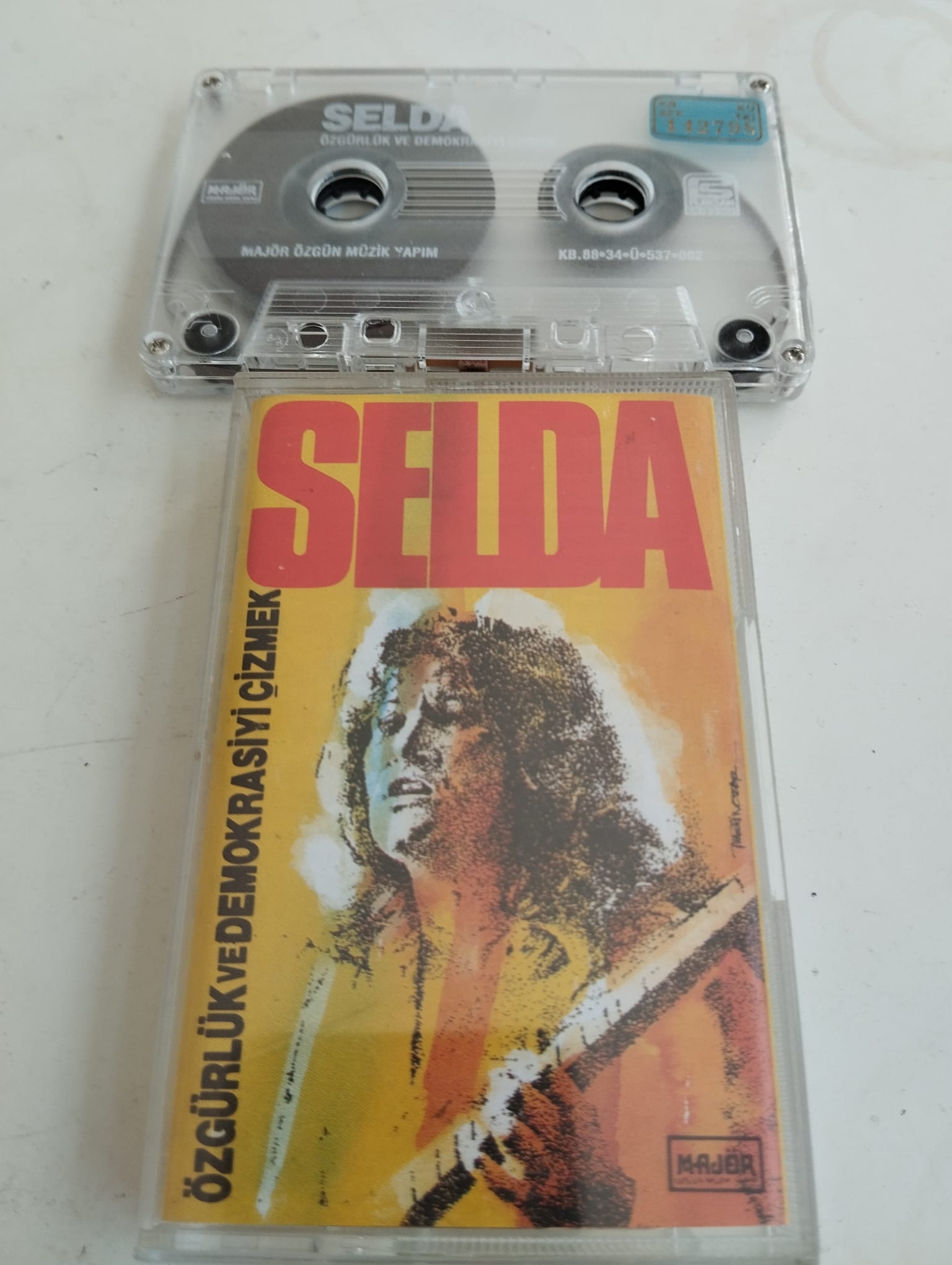 Selda – Özgürlük ve Demokrasiyi Çizmek - Türkiye Basım 2. El Kaset Albüm