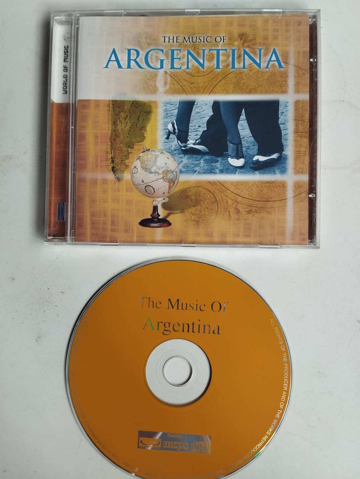 The Music Of Argentina  - 2003 Hollanda Basım - 2. El CD Albüm