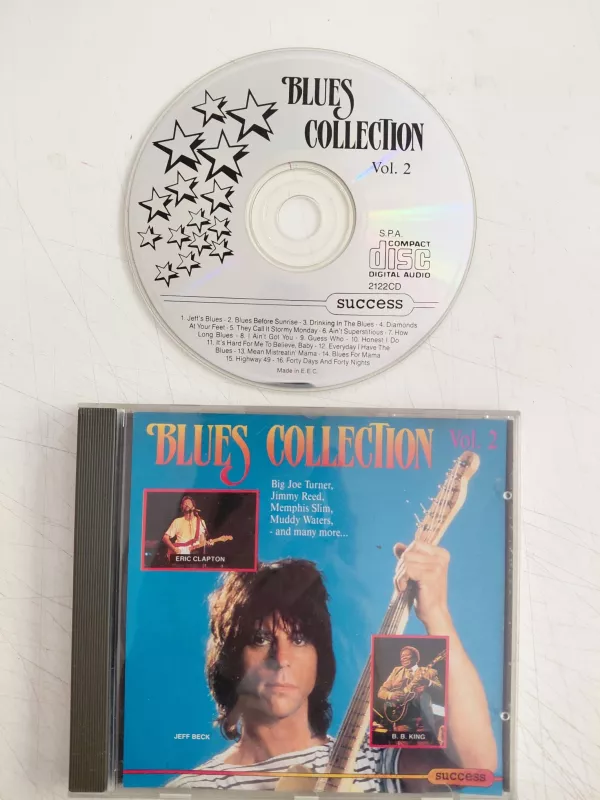 Blues Collection Vol. 2 - 1989 Avrupa Basım CD Albüm -2.el