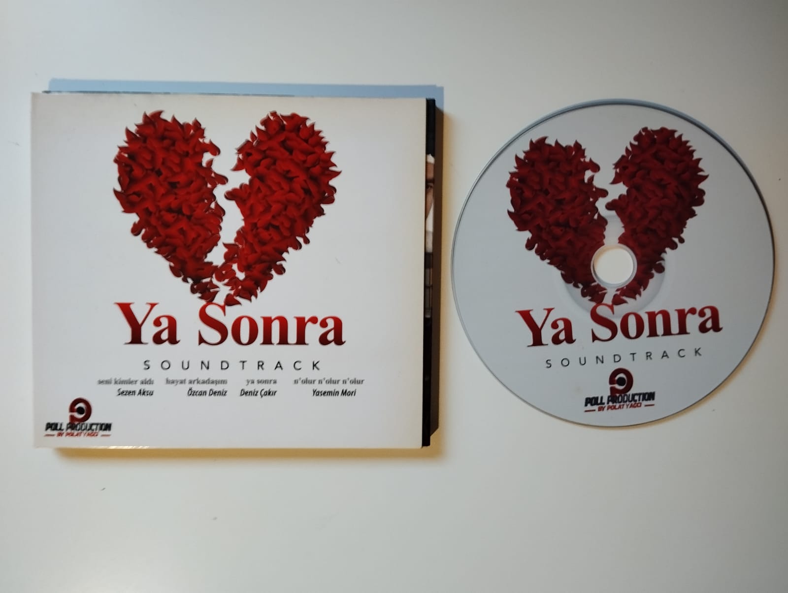 Ya Sonra (Soundtrack) - 2011 Türkiye Basım CD Albüm- 2.El