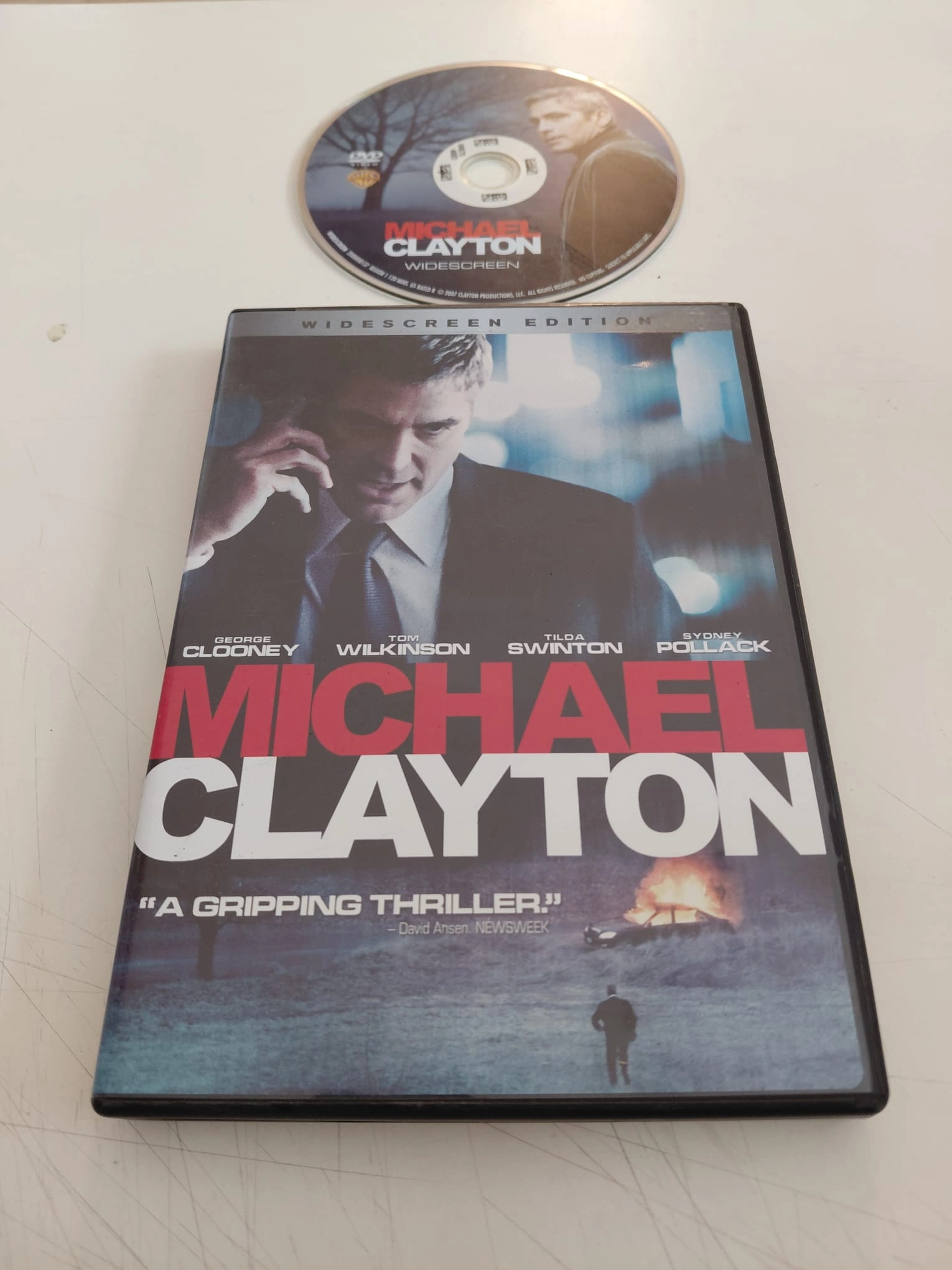 Michael Clayton - George Clooney  - DVD Film /1.Bölge - Türkçe altyazı yoktur-2.el