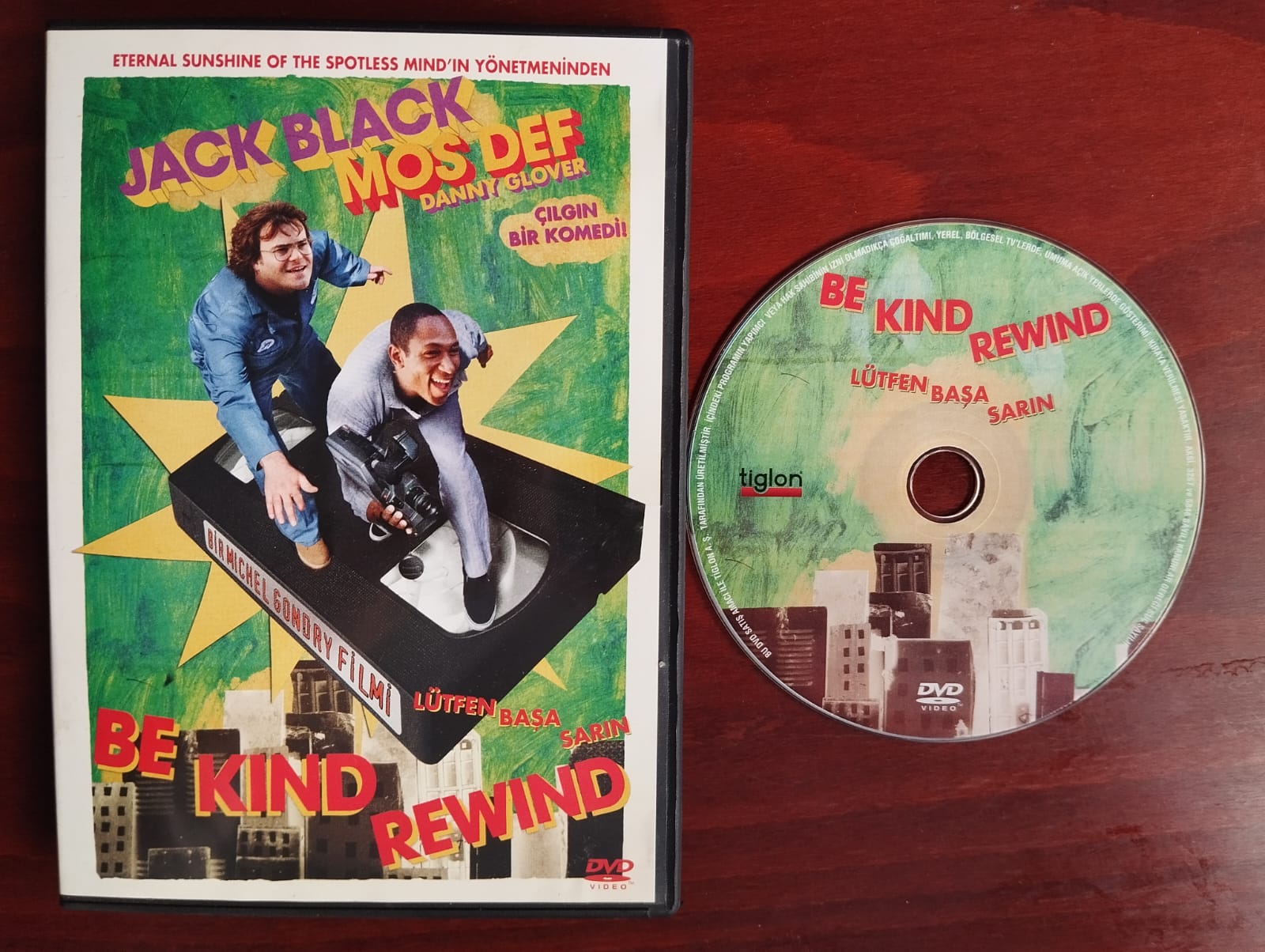 Be Kind Rewind  (Lütfen Başa Sarın)   -  DVD Film -2.El